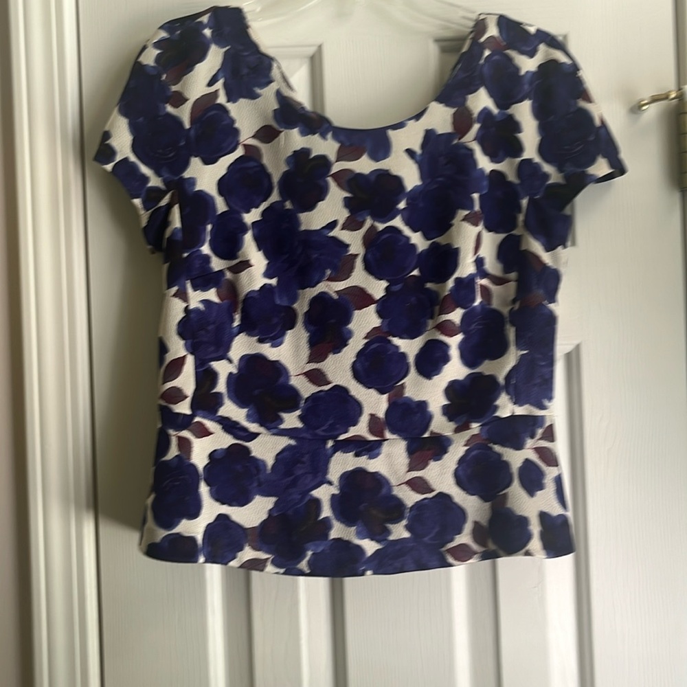 Ann Taylor Peplum top